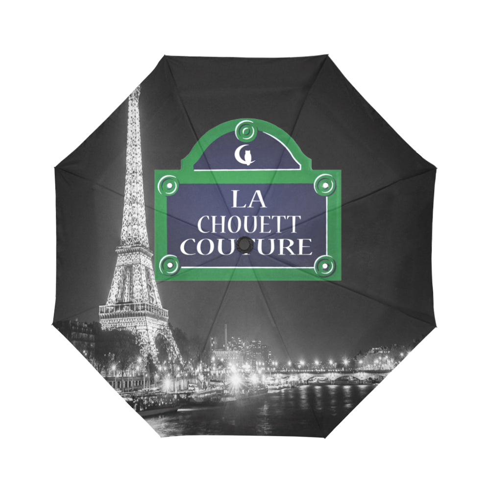 PARIS BY NIGHT Auto-Foldable Umbrella