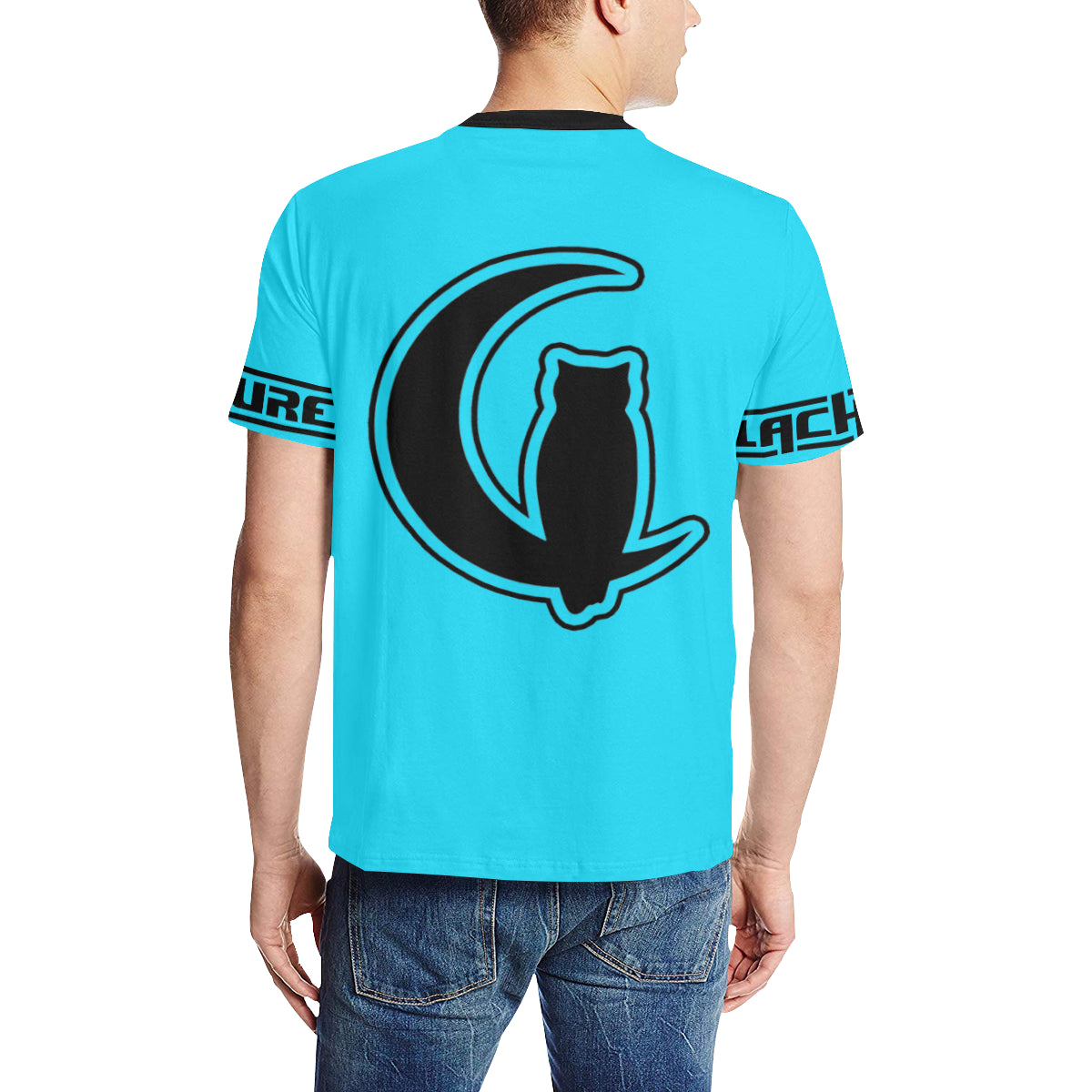 BLACC BORDER TRQSE Men's All Over Print T-Shirt