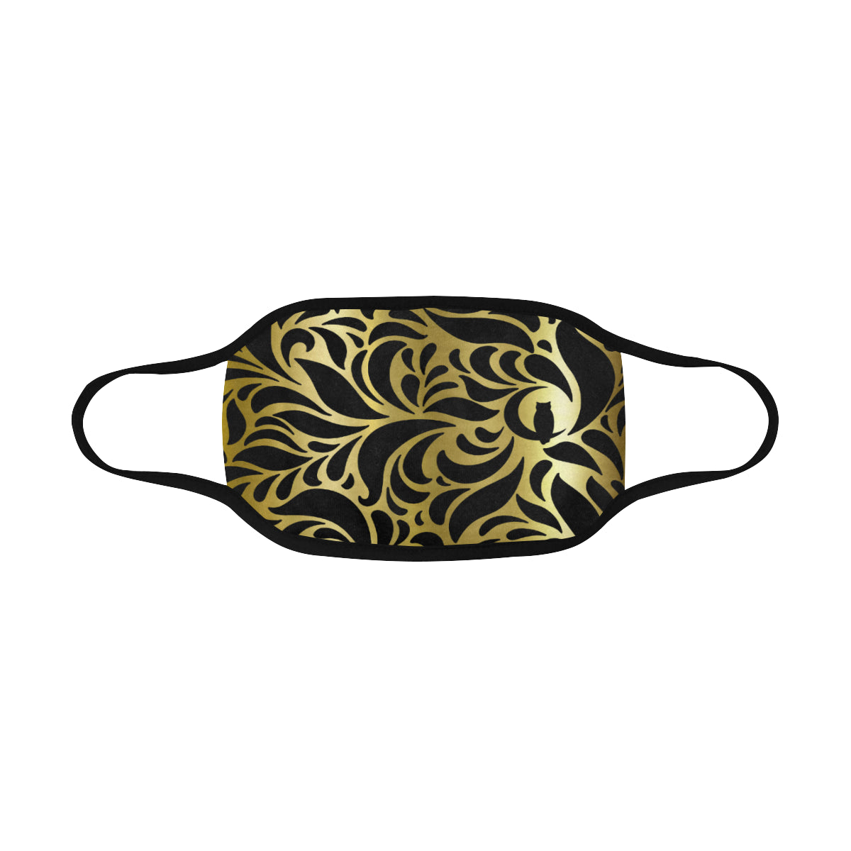 GORGIOUS GOLD LEAF Mouth Mask in One Piece (2 Filters Included)