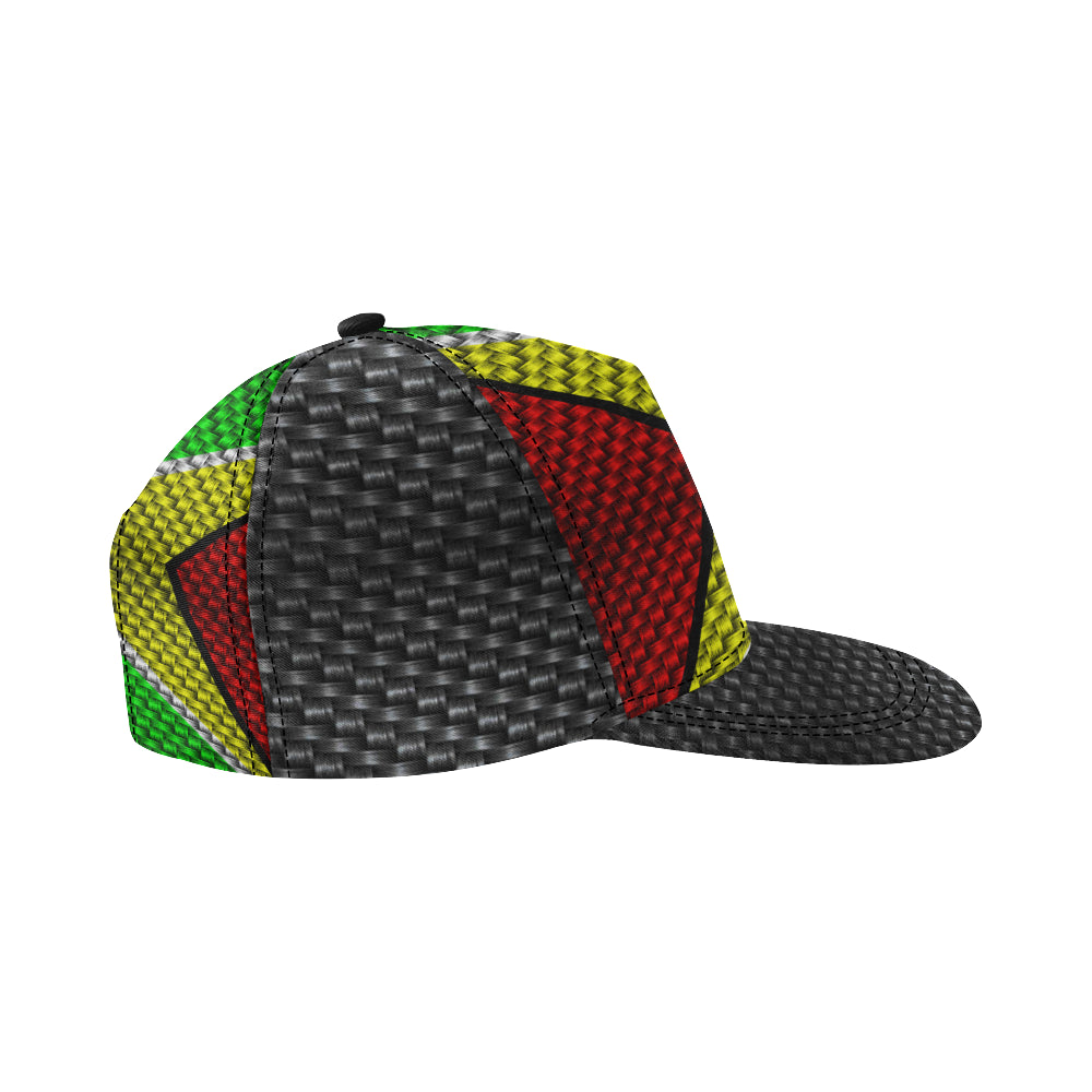 GUYANA All Over Print Snapback