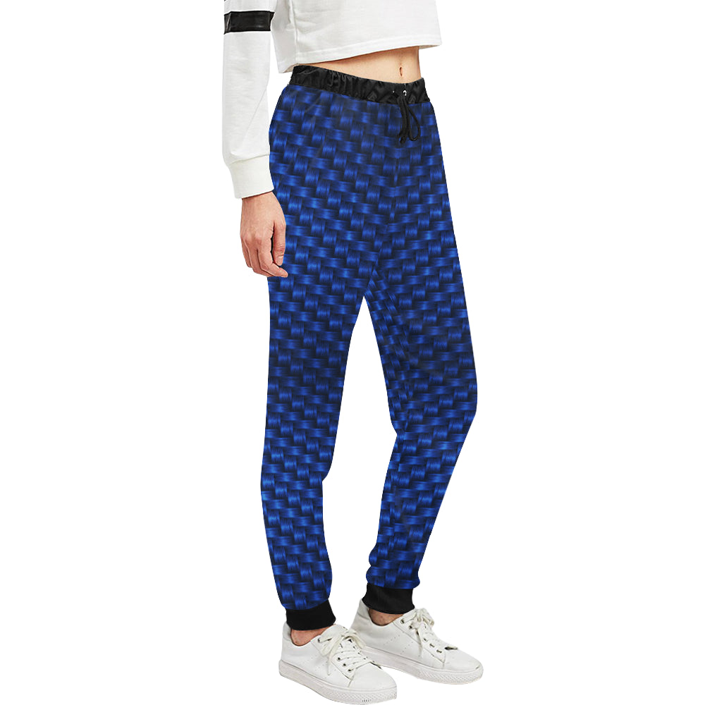 DELUXE BLUE TRESSER Women's All Over Print Sweatpants