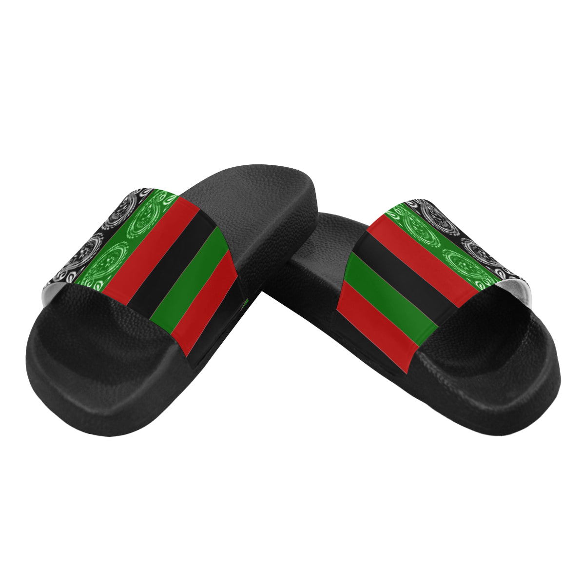 RBG FLAG Women's Slide Sandals (Model 057)