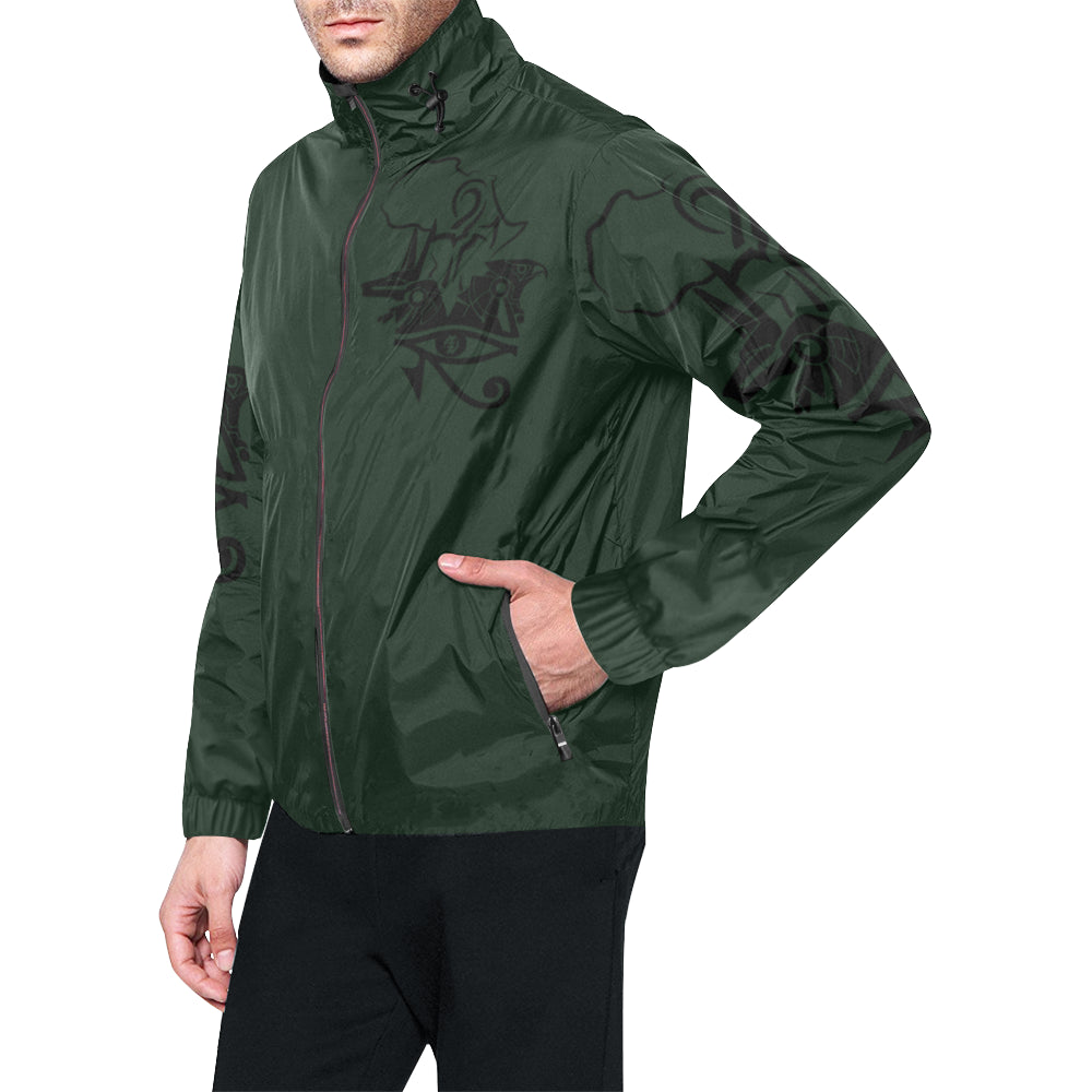 PROTECT BY NTR KAKI Unisex All Over Print Windbreaker