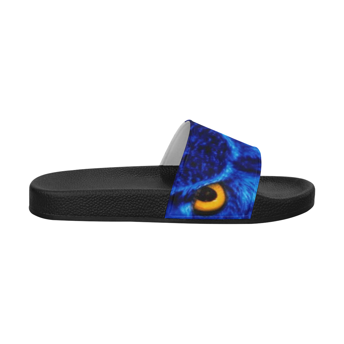 FLASHY BLUE OWL Women's Slide Sandals