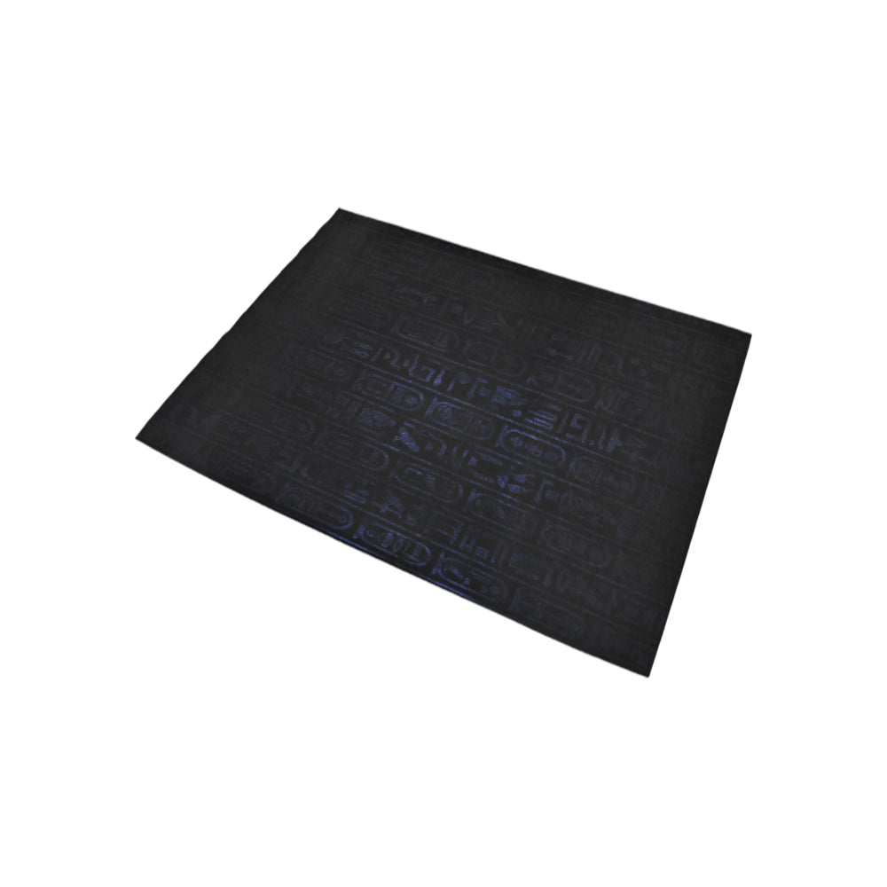 HIEROGLYH Area Rug 5'3''x4'