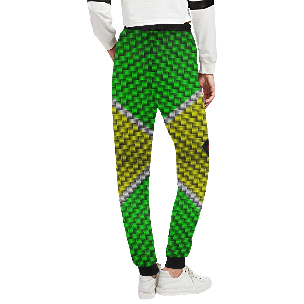 GUYANA FLAG Women's All Over Print Sweatpants (Model L11)