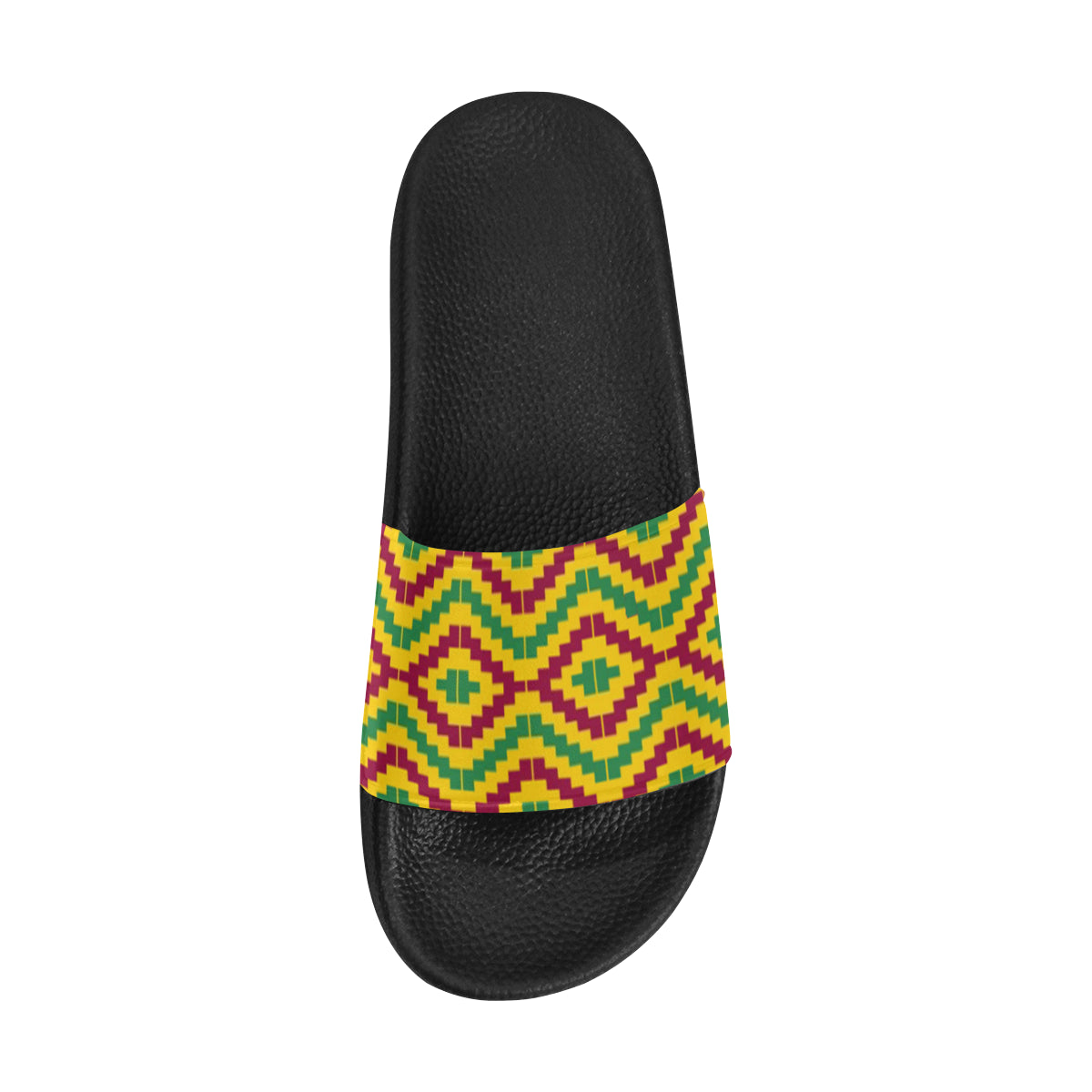 KENTE FRACTAL Men's Slide Sandals
