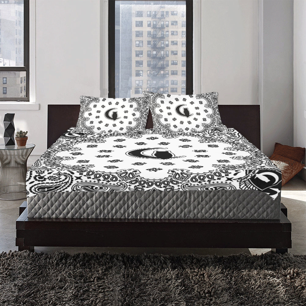 BANDANA WHITY 3-Piece Bedding Set