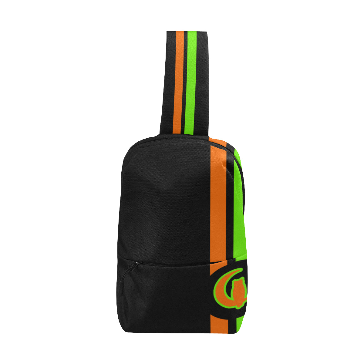 FRESH UP ORANGE Chest Bag (Model 1678)