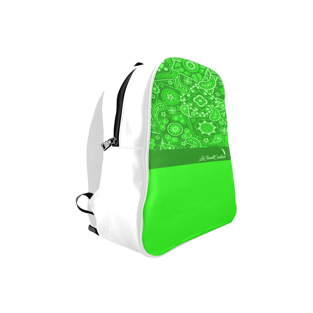 BANDANA VIRAL GREENFLUO School Backpack