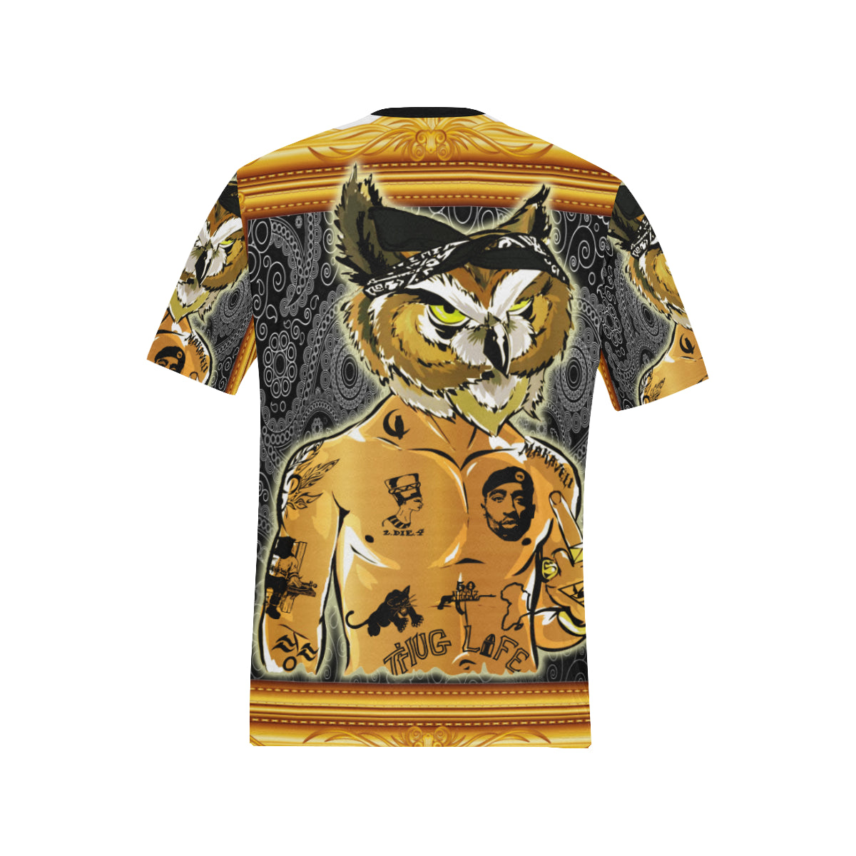 2PAC CHOUETT Men's All Over Print T-Shirt