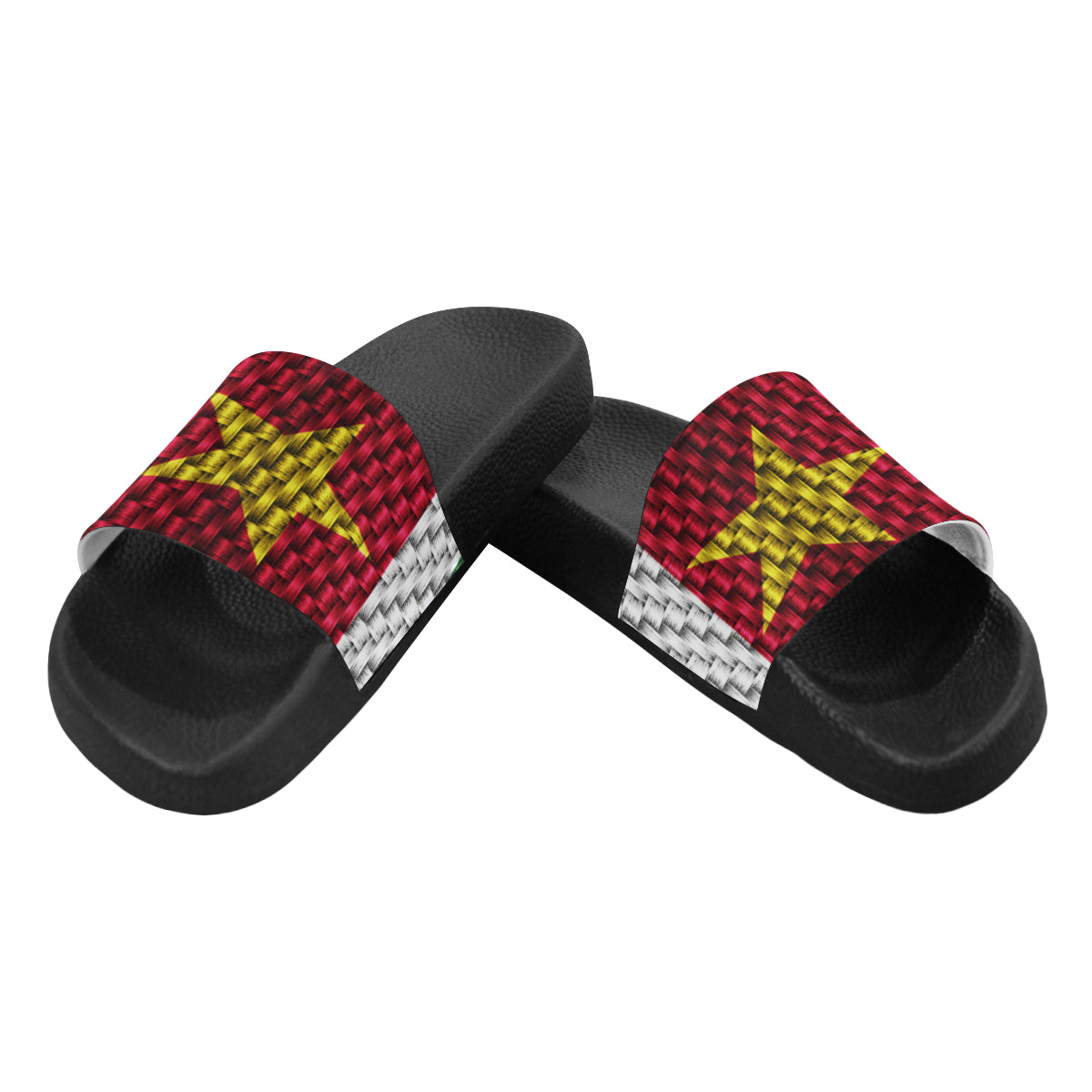 SURINAME FLAG Women's Slide Sandals (Model 057)