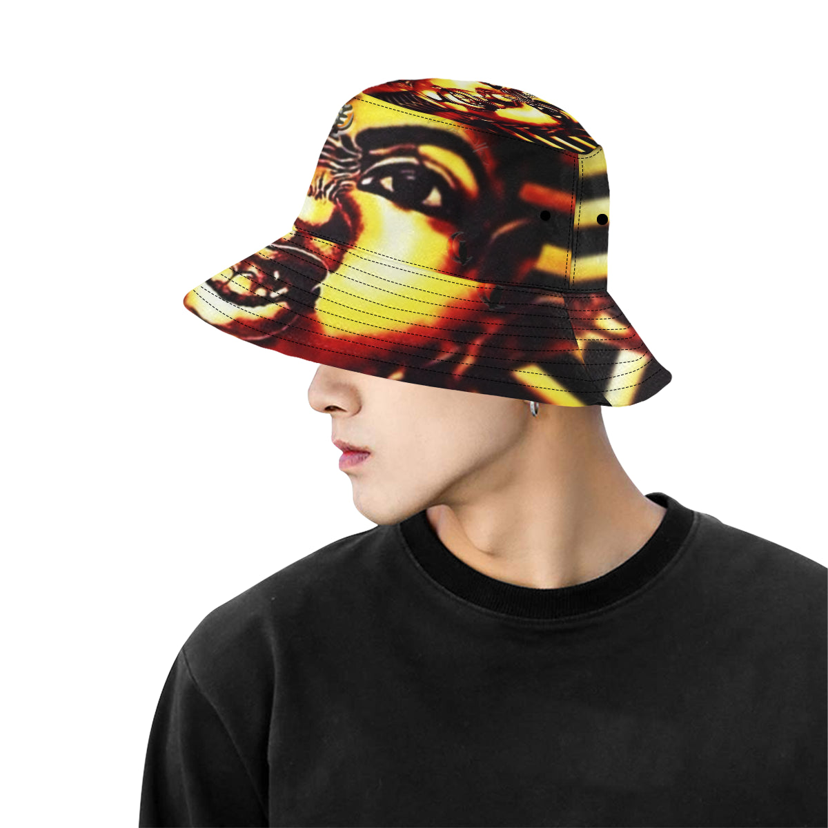 THUG PHAROAH All Over Print Bucket Hat for Men