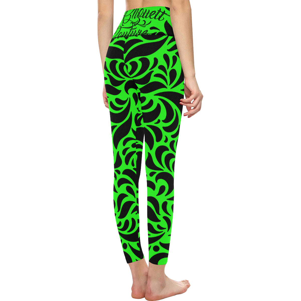GORGEOUS FLUO All Over Print High-Waisted Leggings