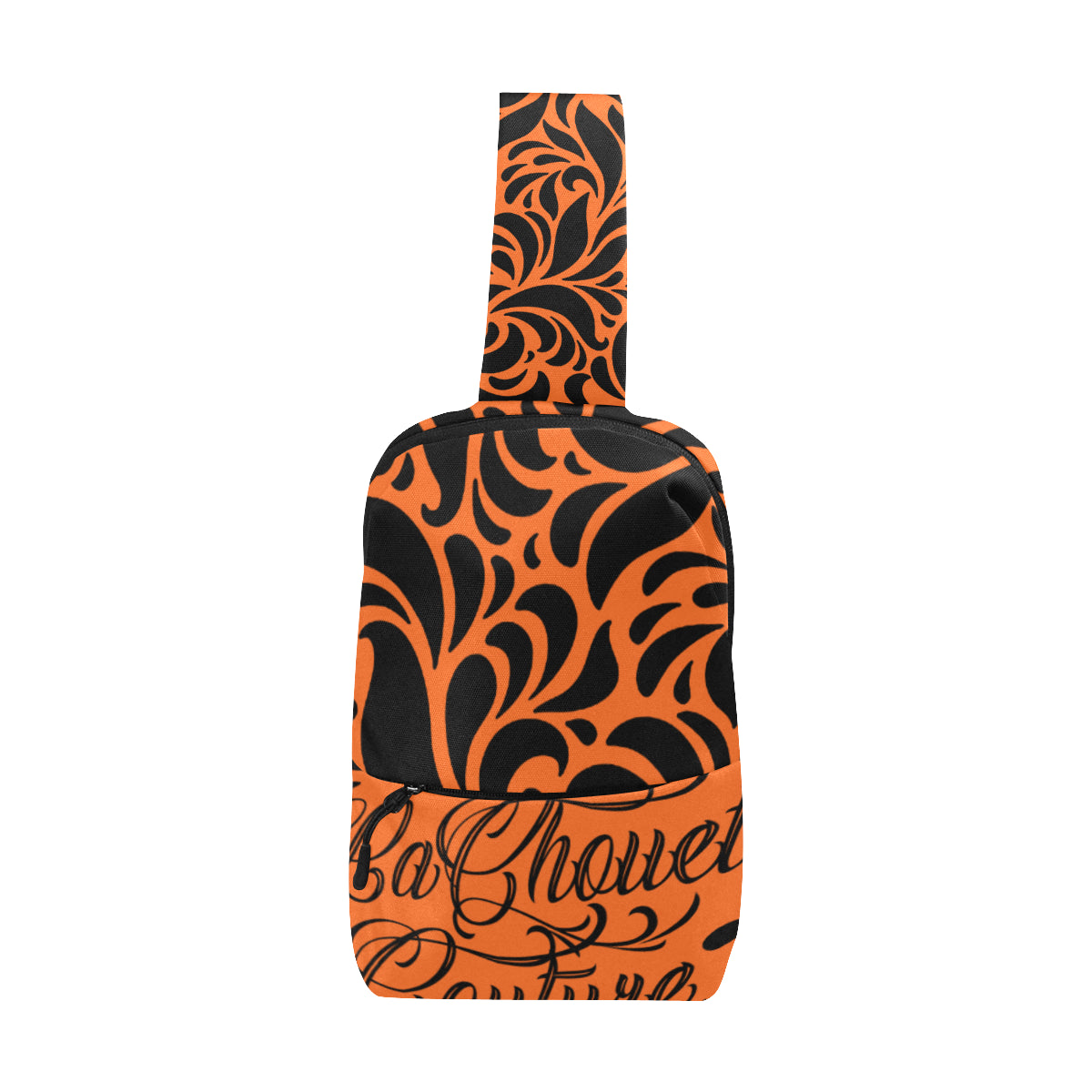 GORGIOUS LEAF ORANGE Chest Bag (Model 1678)
