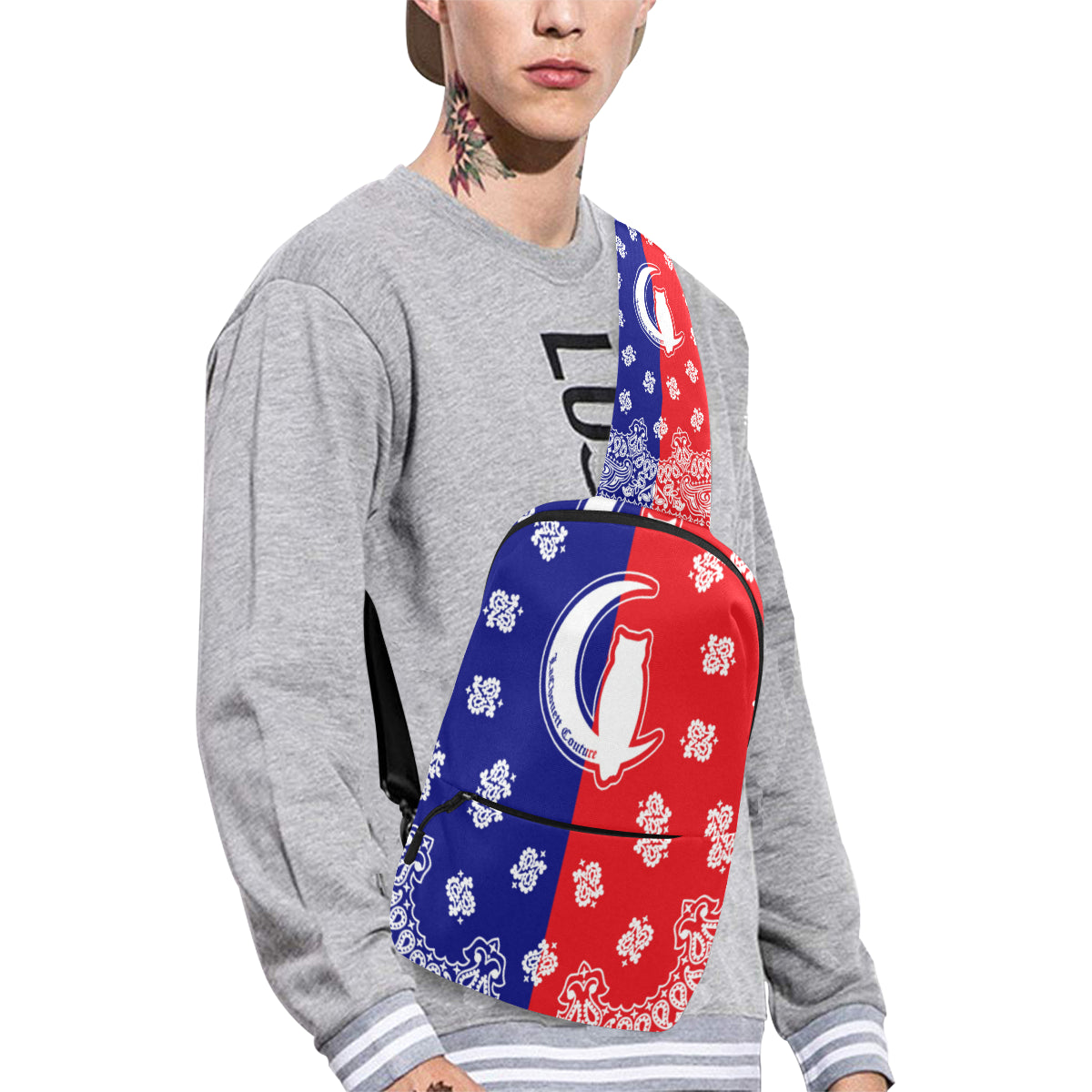 GANG UNITED Chest Bag (Model 1678)