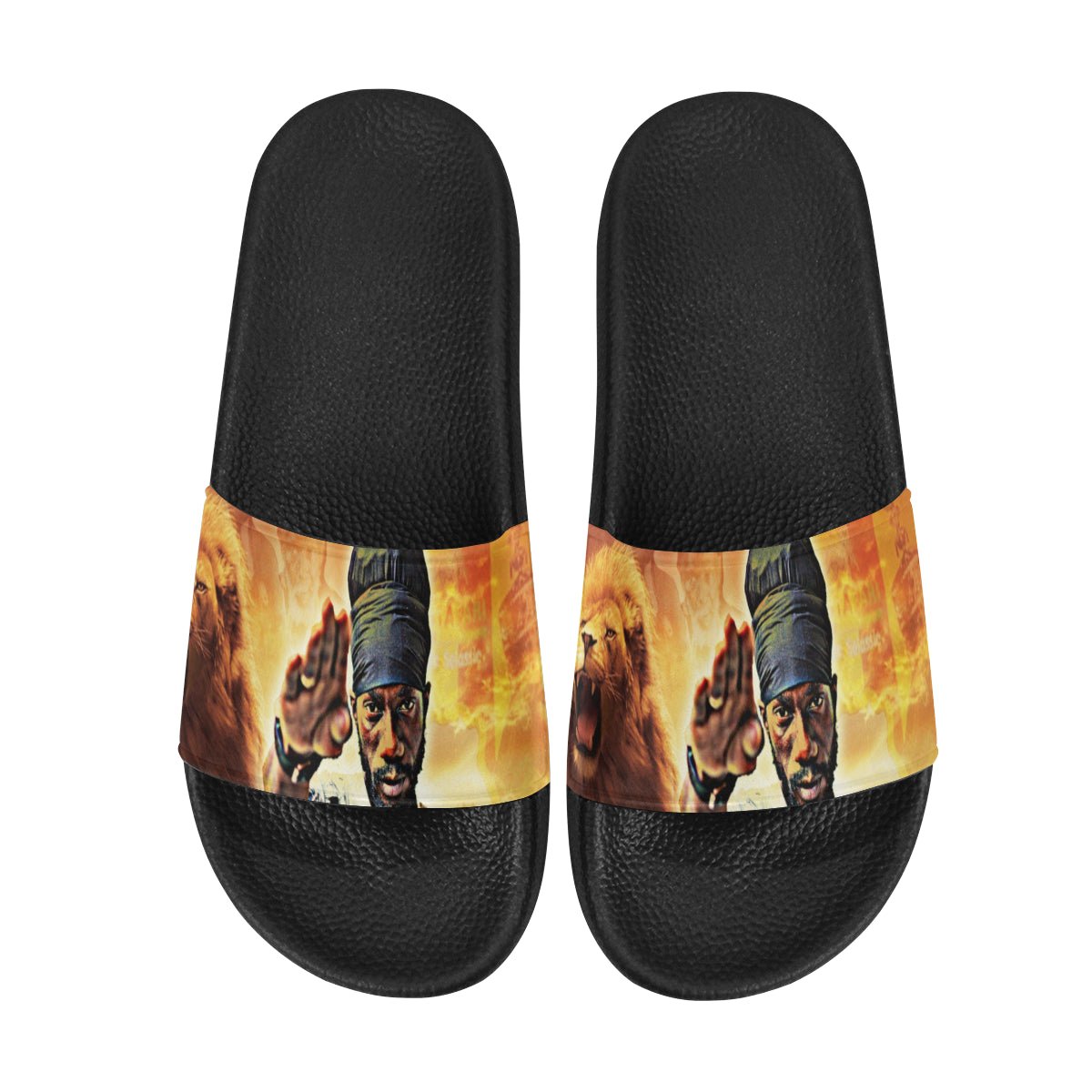 SIZZLASSIE I Women's Slide Sandals (Model 057)