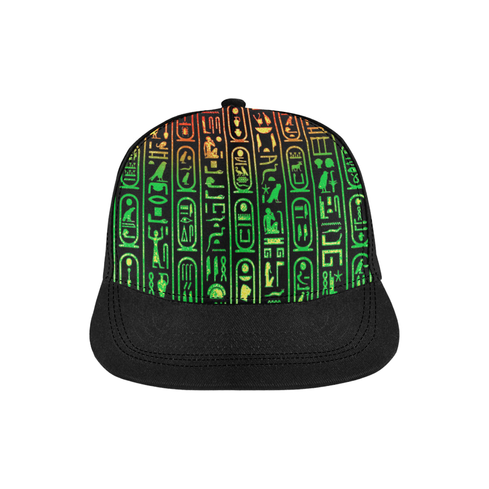 RASTAGLYPHIK All Over Print Snapback Hat D