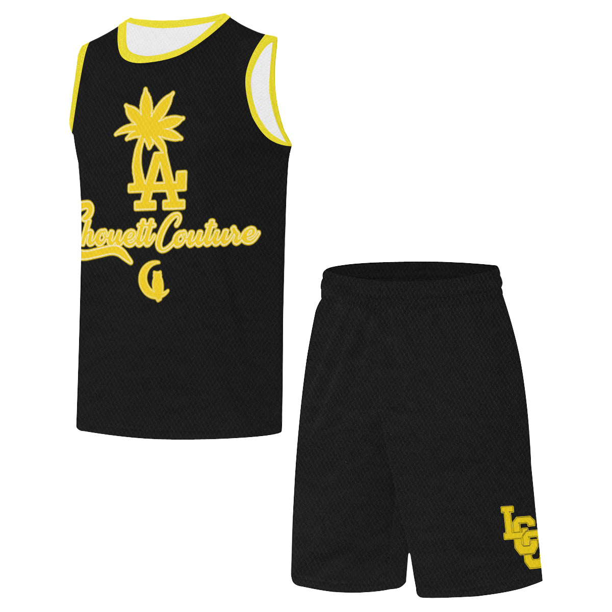 LACHOUETTFORMIA YLW All Over Print Basketball Uniform
