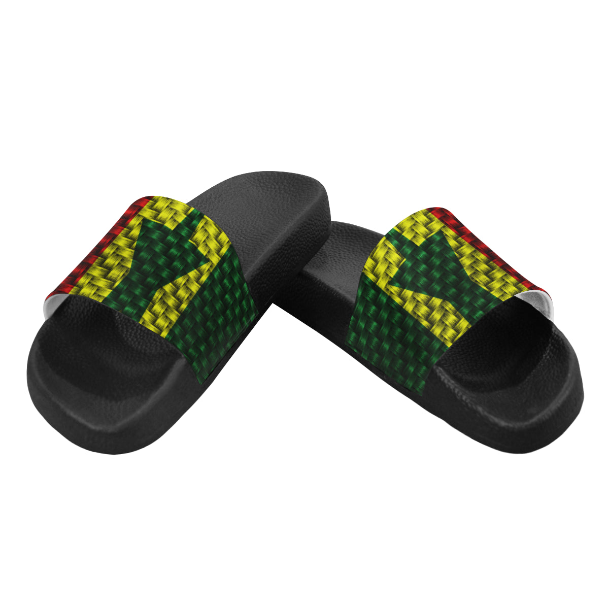 SENEGAL FLAG Women's Slide Sandals (Model 057)