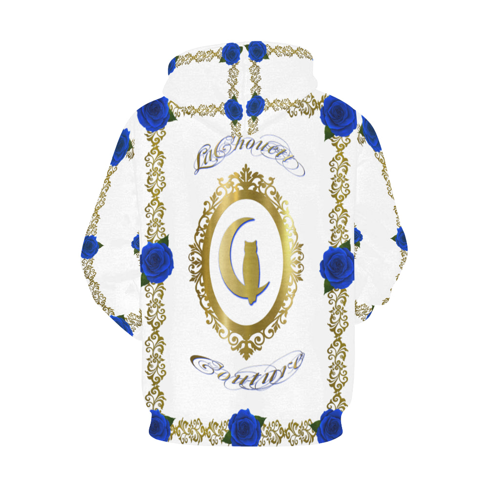 BLUE ROSES LCC All Over Print Hoodie for Men