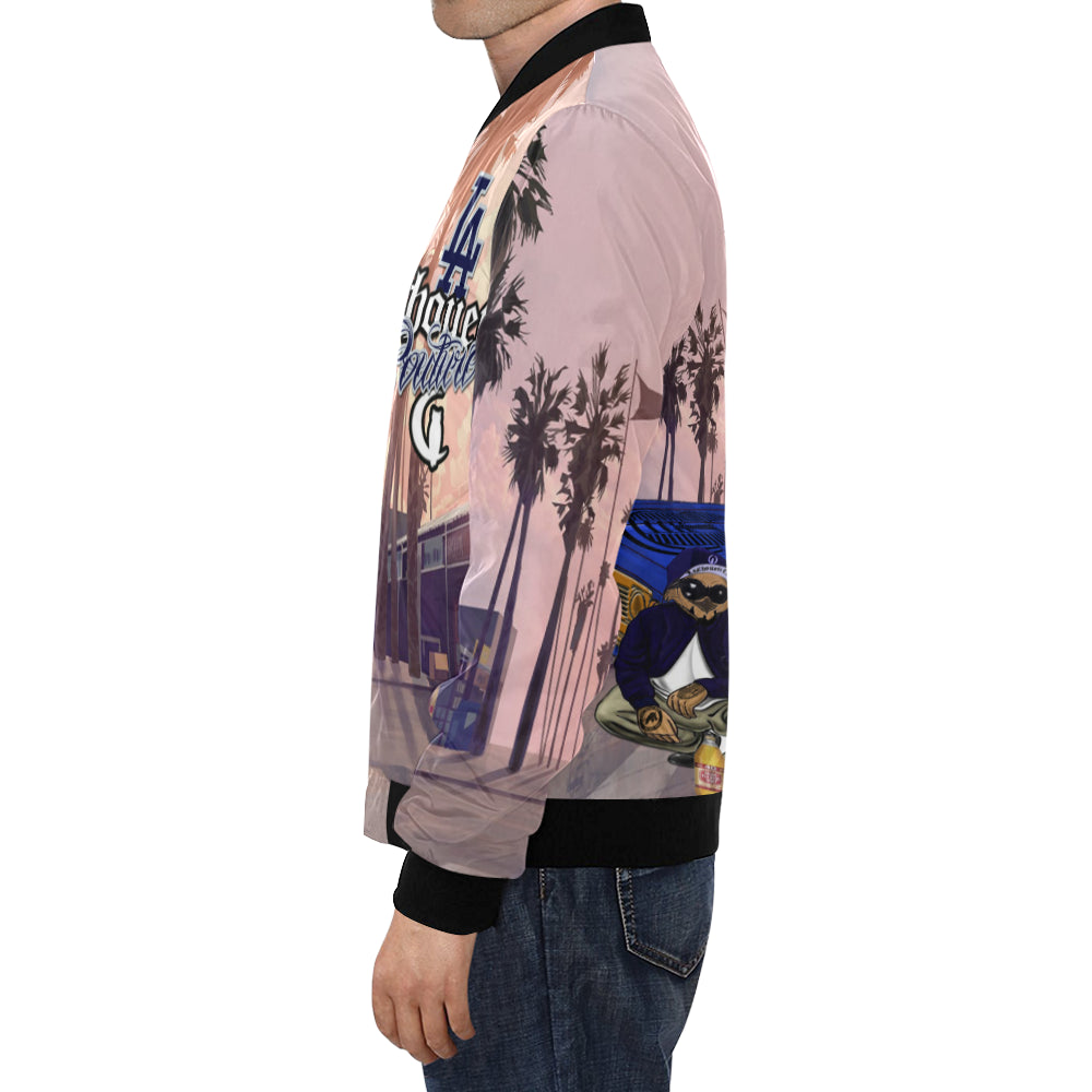 westcoast All Over Print Bomber Jacket for Men
