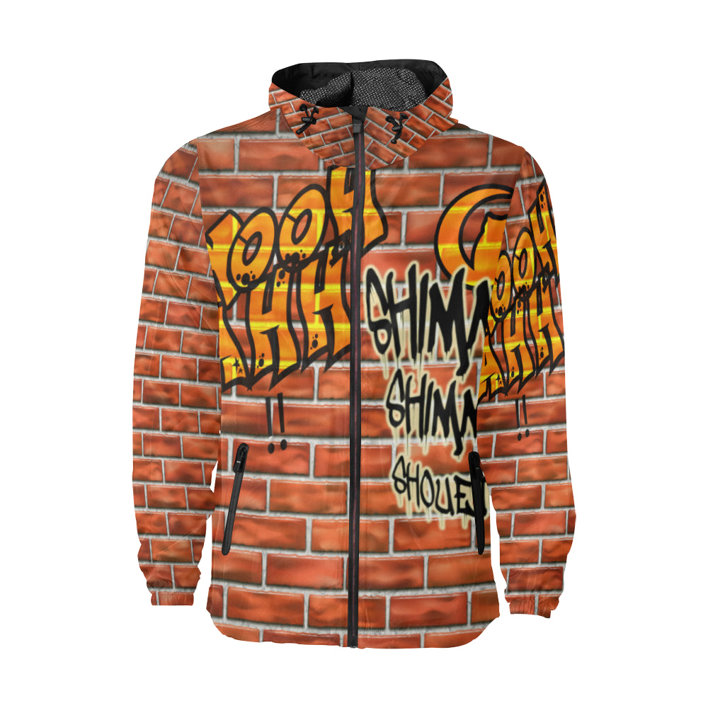 WOOH AH ODB Unisex All Over Print Windbreaker