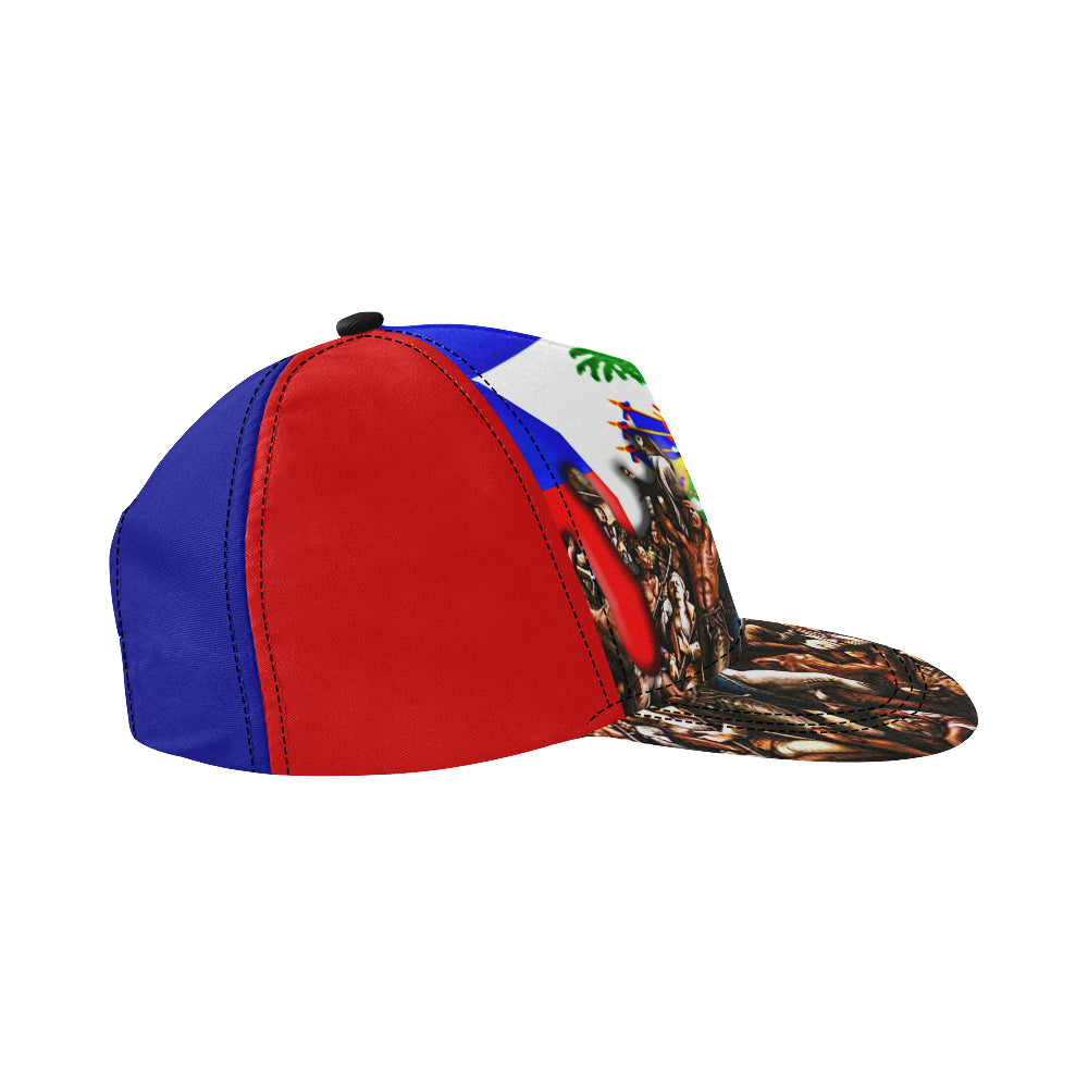 HAITI LICCING All Over Print Snapback Hat D