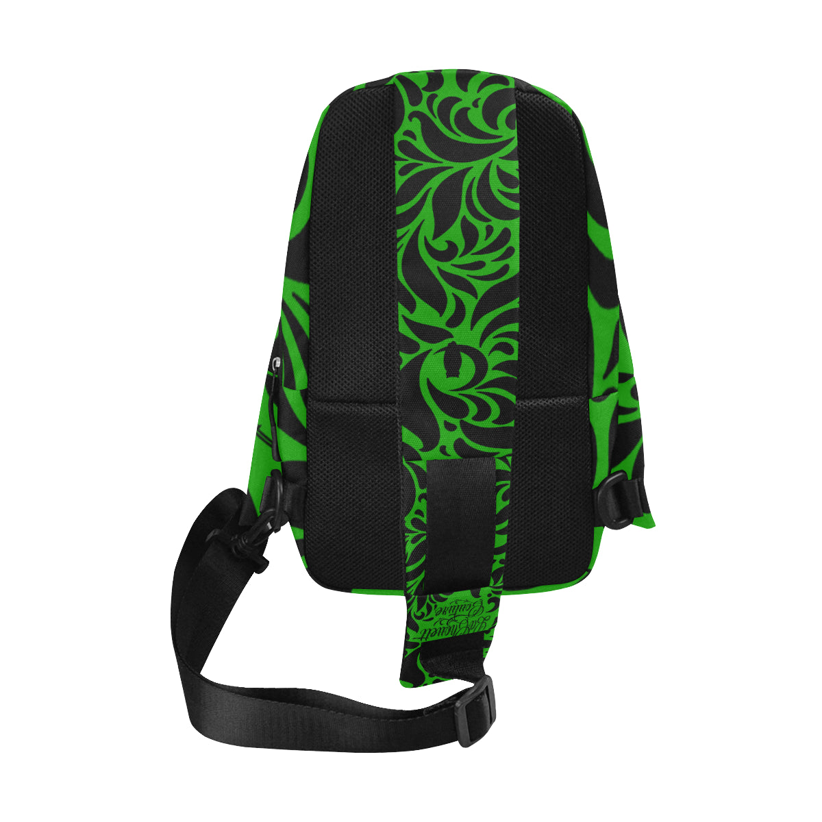 GORGIOUS LEAF GREEN Chest Bag (Model 1678)