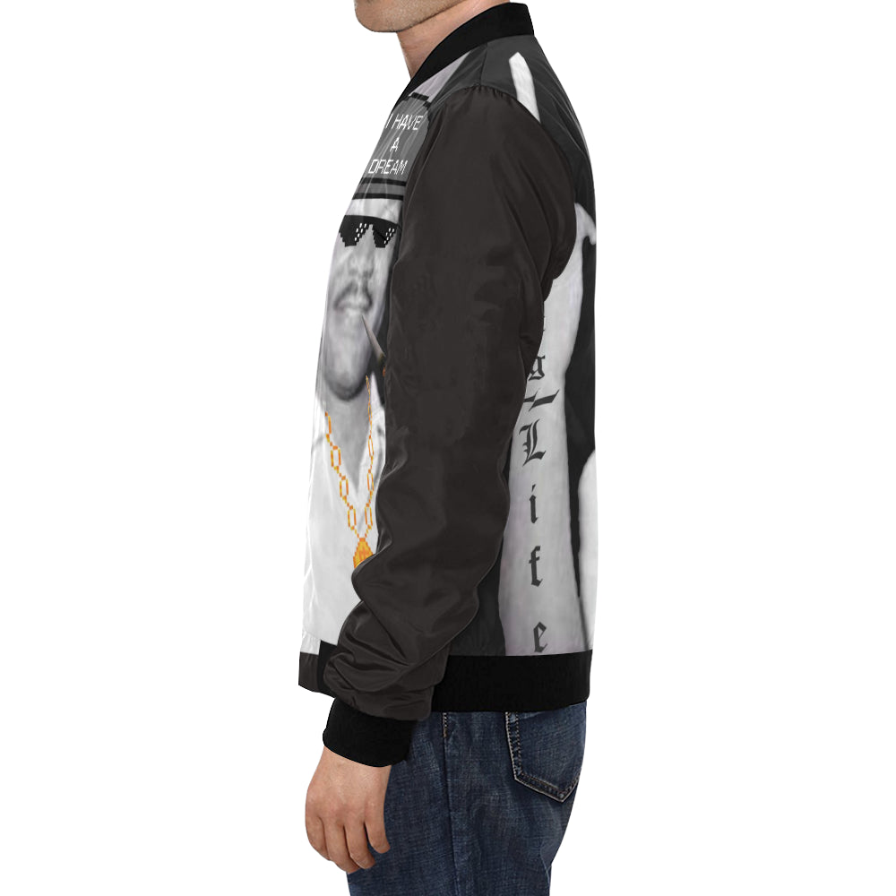 THUG LIFE MARTIN  Bomber Jacket for Men