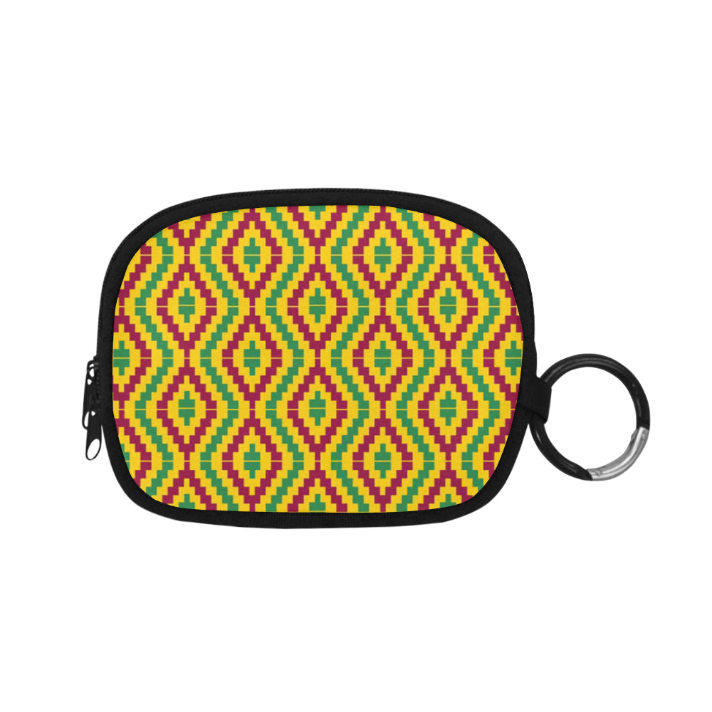 KENTE FRACTAL Coin Purse
