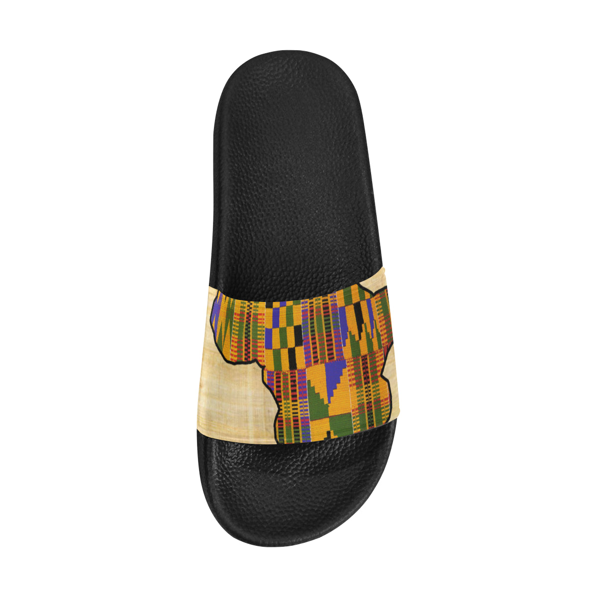 NILE VALLEY KENTE OG Men's Slide Sandals