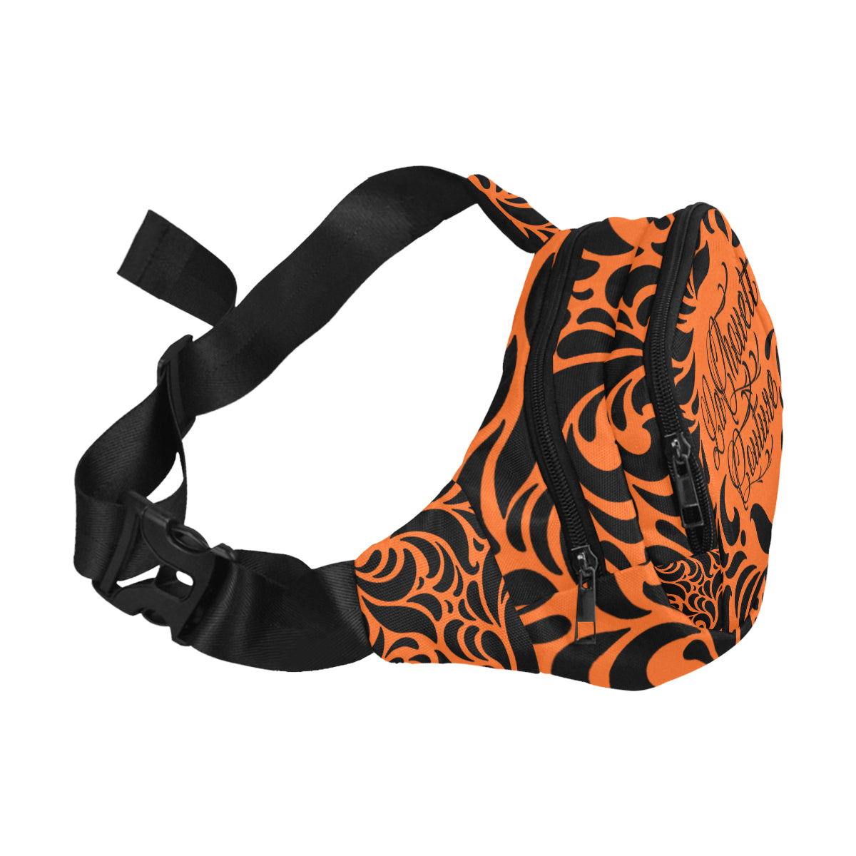 GORGIOUS LEAF ORANGE Fanny Pack/Small (Model 1677)
