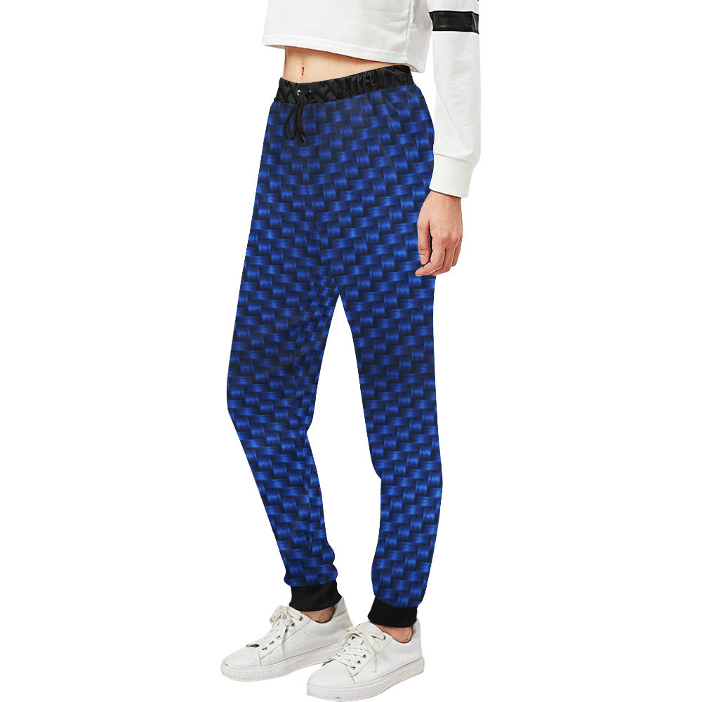 DELUXE BLUE TRESSER Women's All Over Print Sweatpants