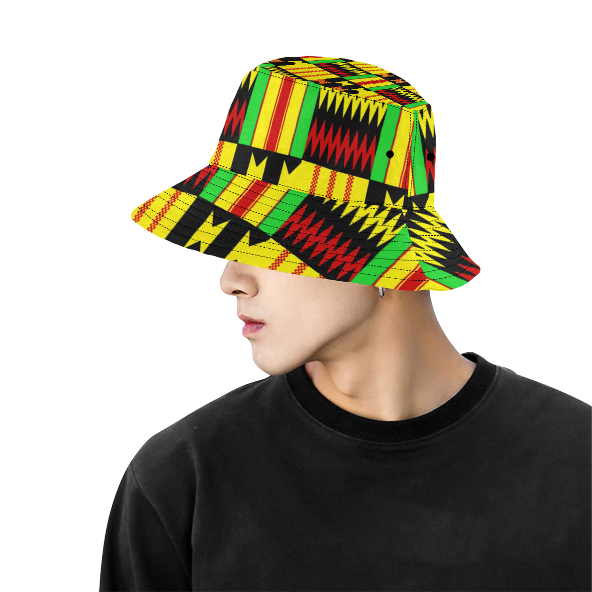 KENTE FARI All Over Print Bucket Hat