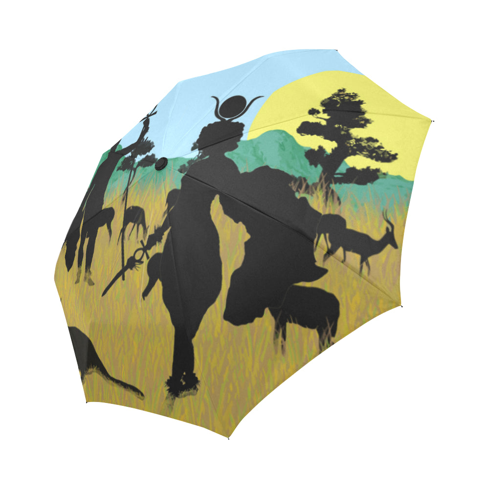 SAFARI NTR WARRIOR Auto-Foldable Umbrella