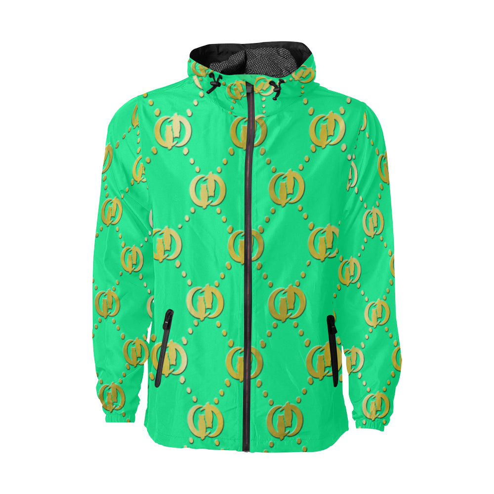 GOODIE OCEAN G All Over Print Windbreaker for Unisex