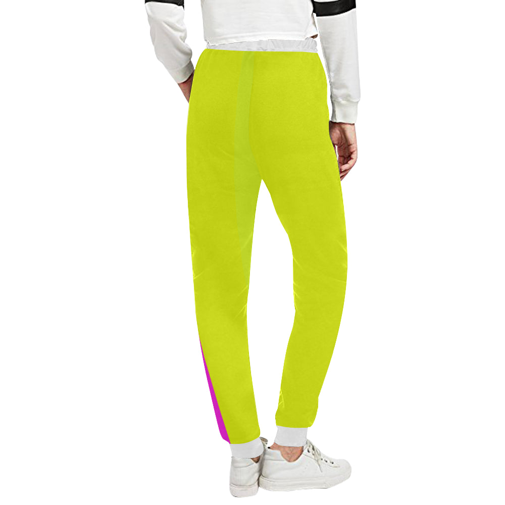 FRESH UP YELLOW Women's All Over Print Sweatpants (Model L11)