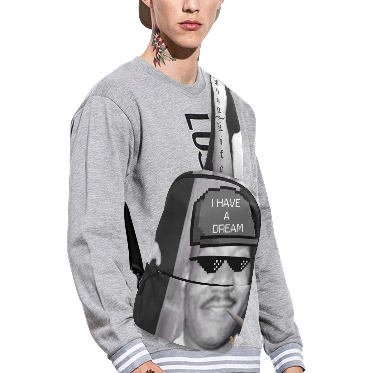 THUG LIFE MARTIN Chest Bag (Model 1678)