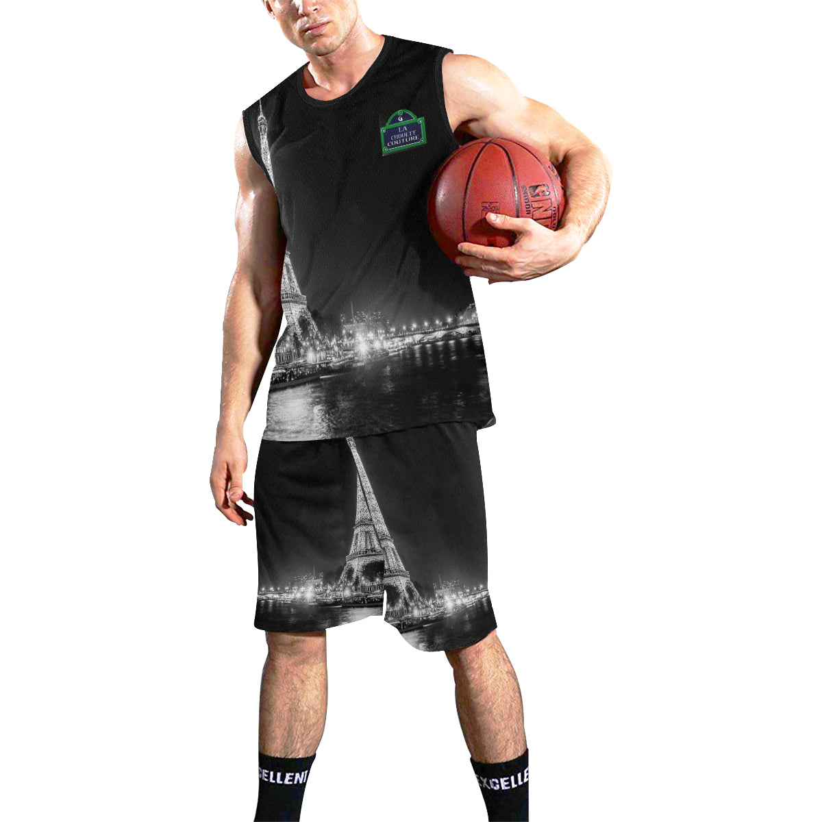 PARIS BY NIGHT Basketball Uniform