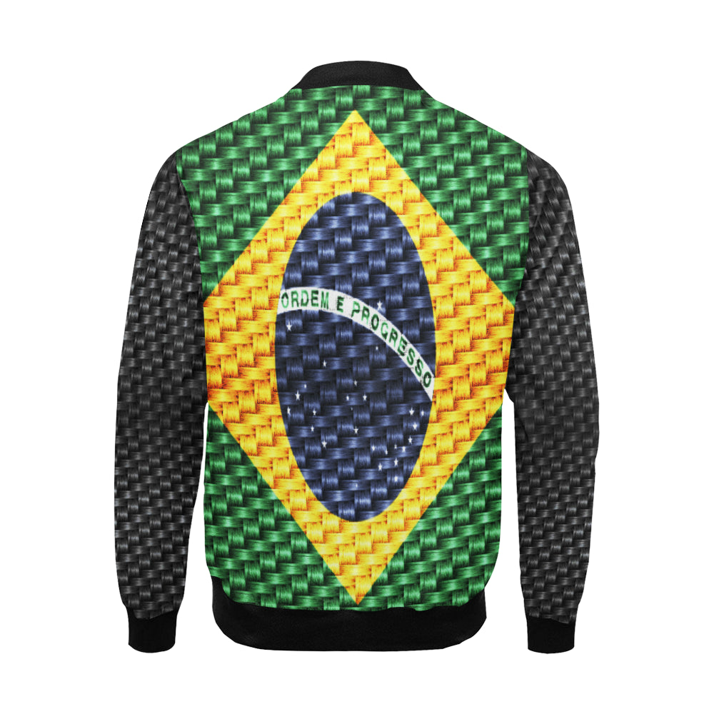 BRASIL All Over Print Bomber Jacket