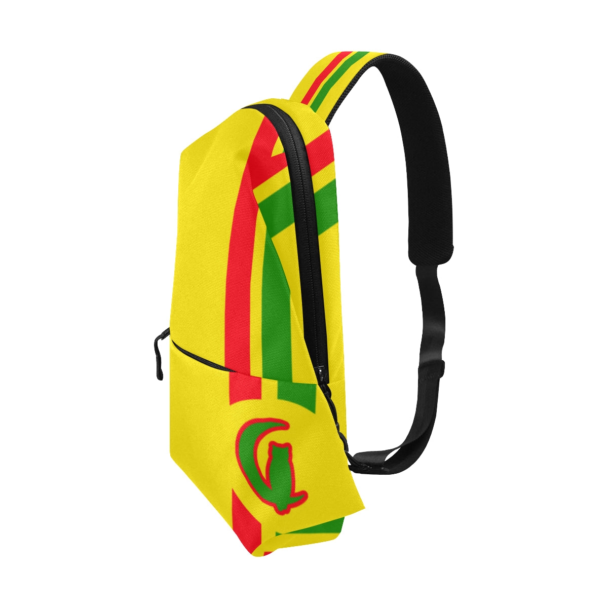 FRESH UP RASTA Chest Bag (Model 1678)