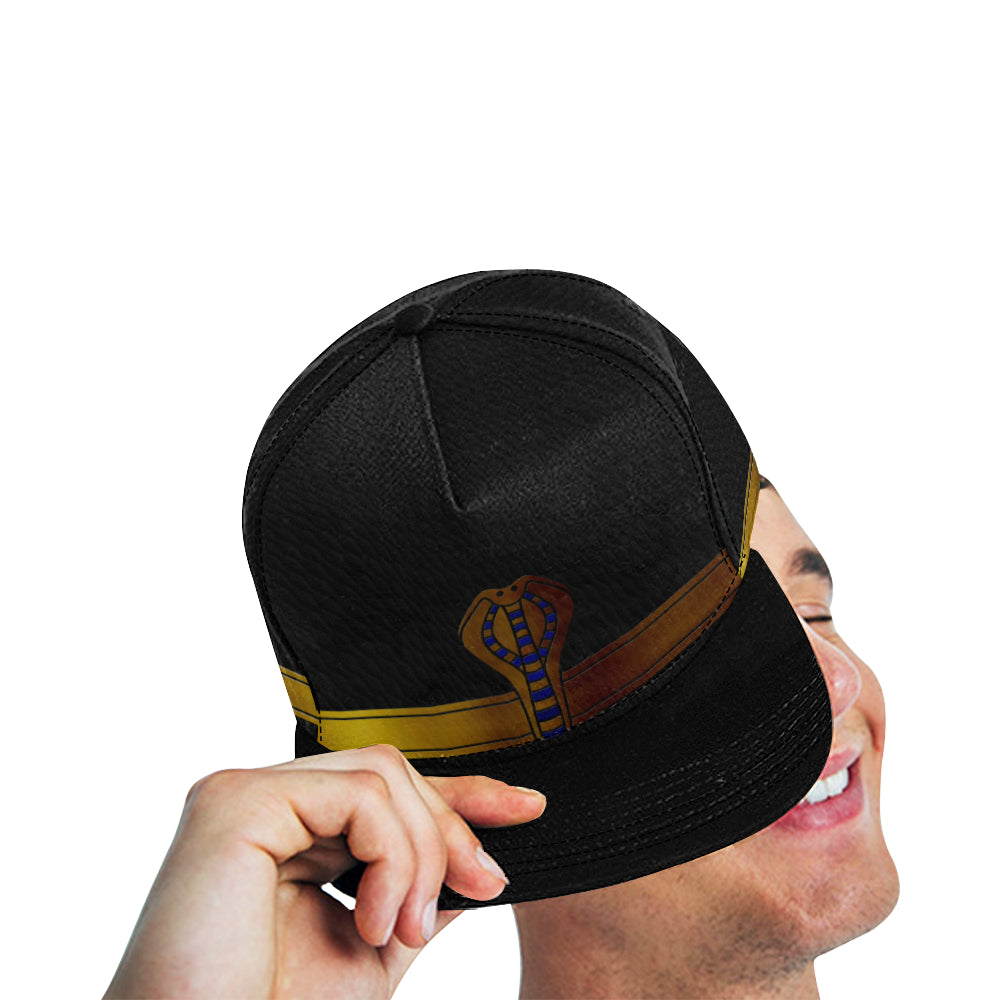 SNAKE SKIN WADJET All Over Print Snapback Hat D