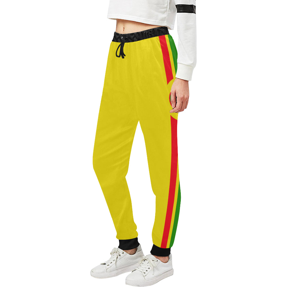 FRESH UP RASTA Women's All Over Print Sweatpants (Model L11)