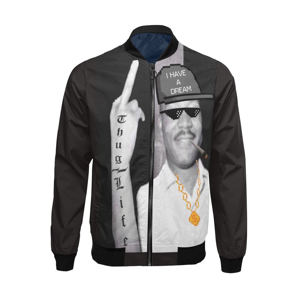 THUG LIFE MARTIN  Bomber Jacket for Men