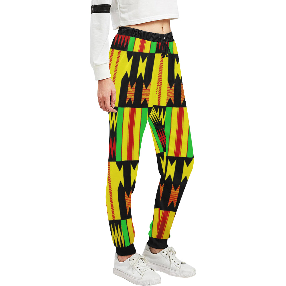 KENTE FARI Women's All Over Print Sweatpants