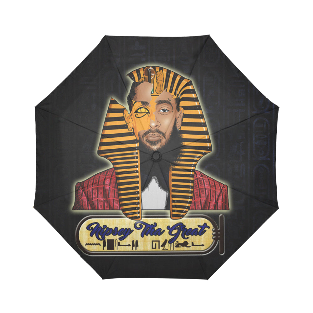 NIPSEY THA GREAT PHAROAH Auto-Foldable Umbrella