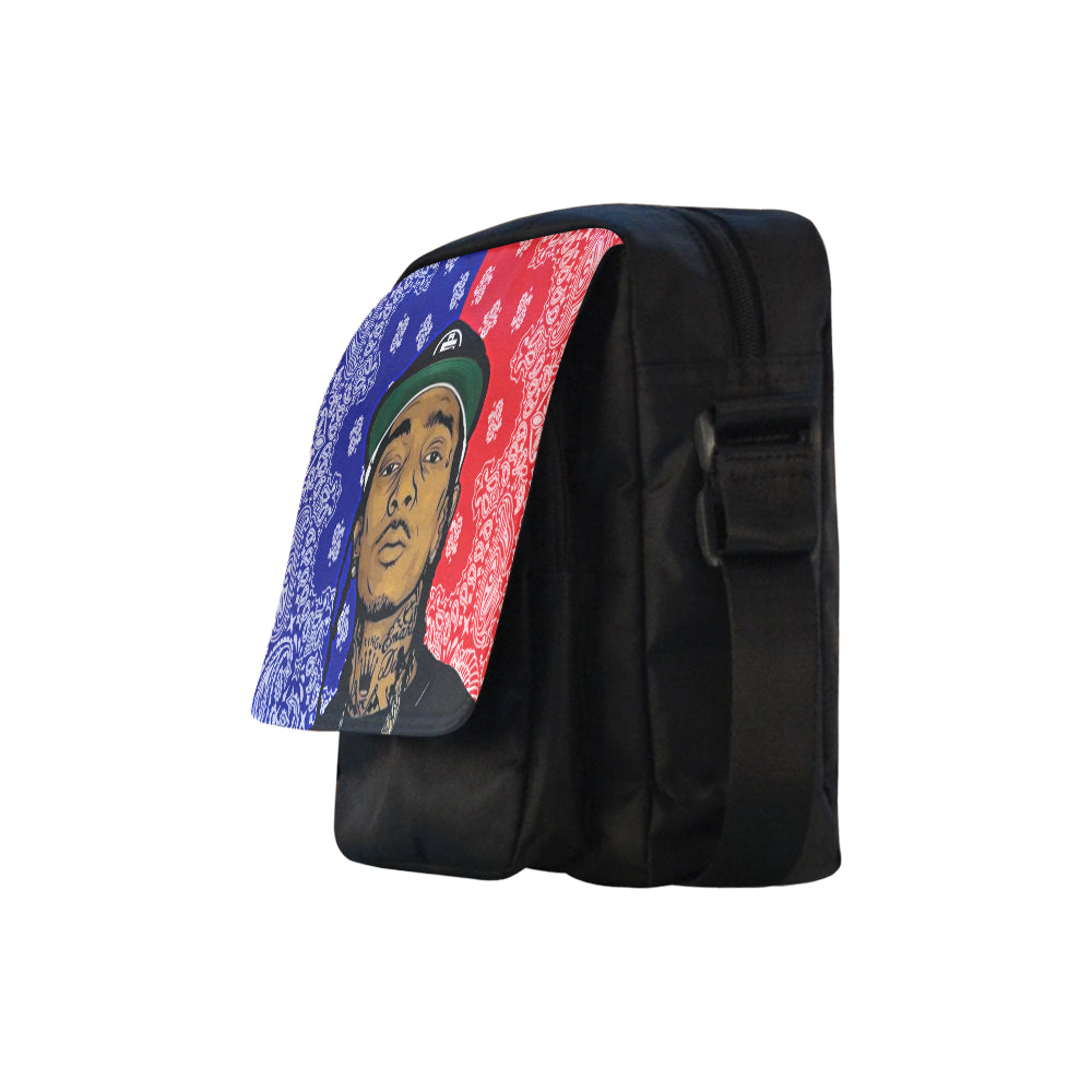 NIPSEY MAKING PEACE Crossbody Nylon Bags (Model 1633)