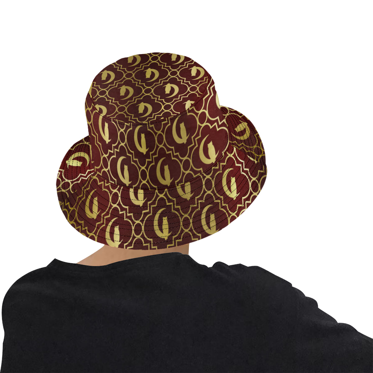 ELEGANCE BRDX All Over Print Bucket Hat for Men