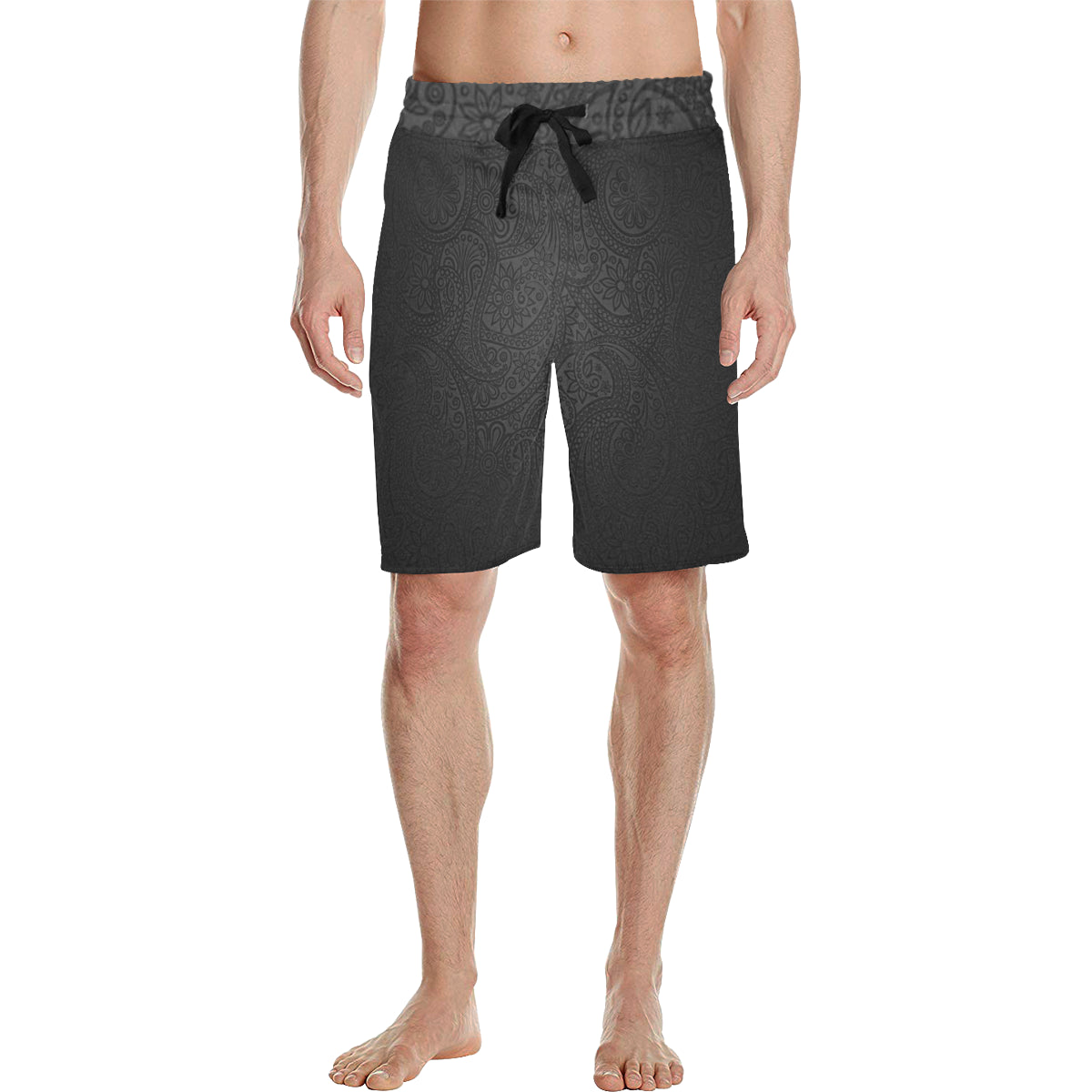 LUXURY BLACC GANG Men's All Over Print Casual Shorts (Model L23)